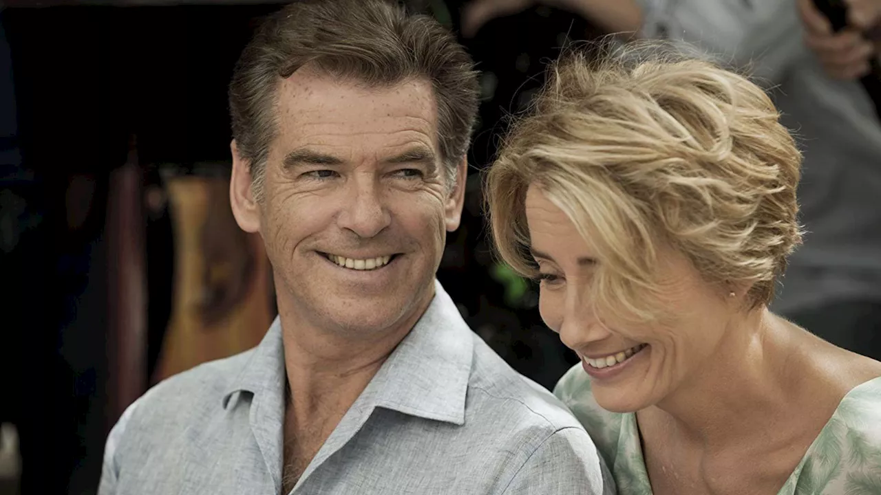 Emma Thompson y Pierce Brosnan, dos ex en apuros en busca de dar 'Un golpe brillante'