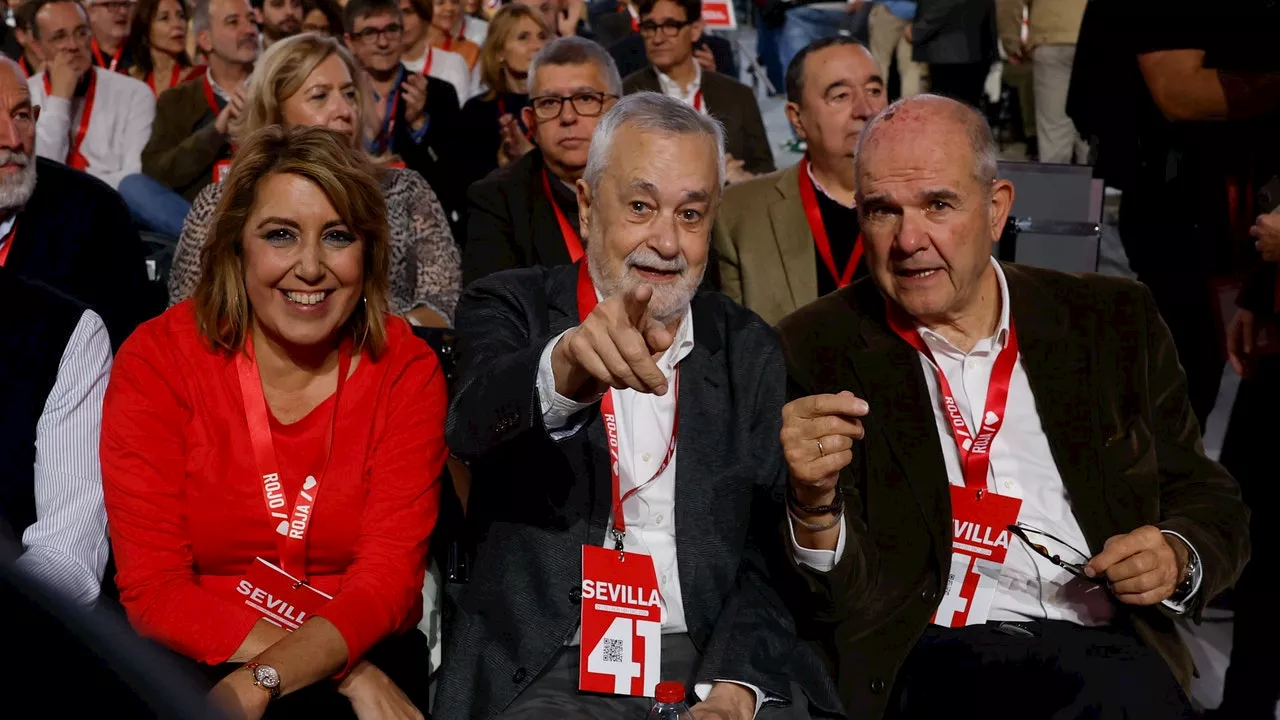 Expresidentes del PSOE de Andalucía Reciben Ovación en Congreso Federal