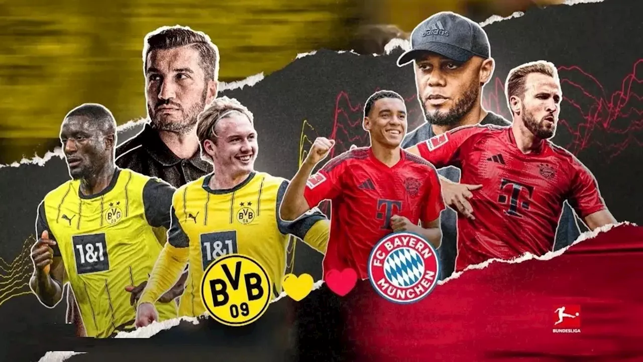 BVB ve Bayern Münih 12. Hafta Bundesliga Maçı 1-1 Beraberlikla Bitirdi