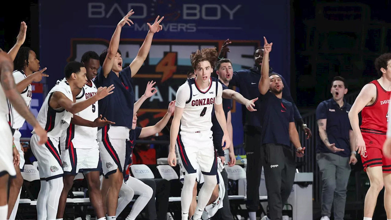 Gonzaga Ends Battle 4 Atlantis in Fifth Place, Outscored Opponents by 41 Points in Two Days