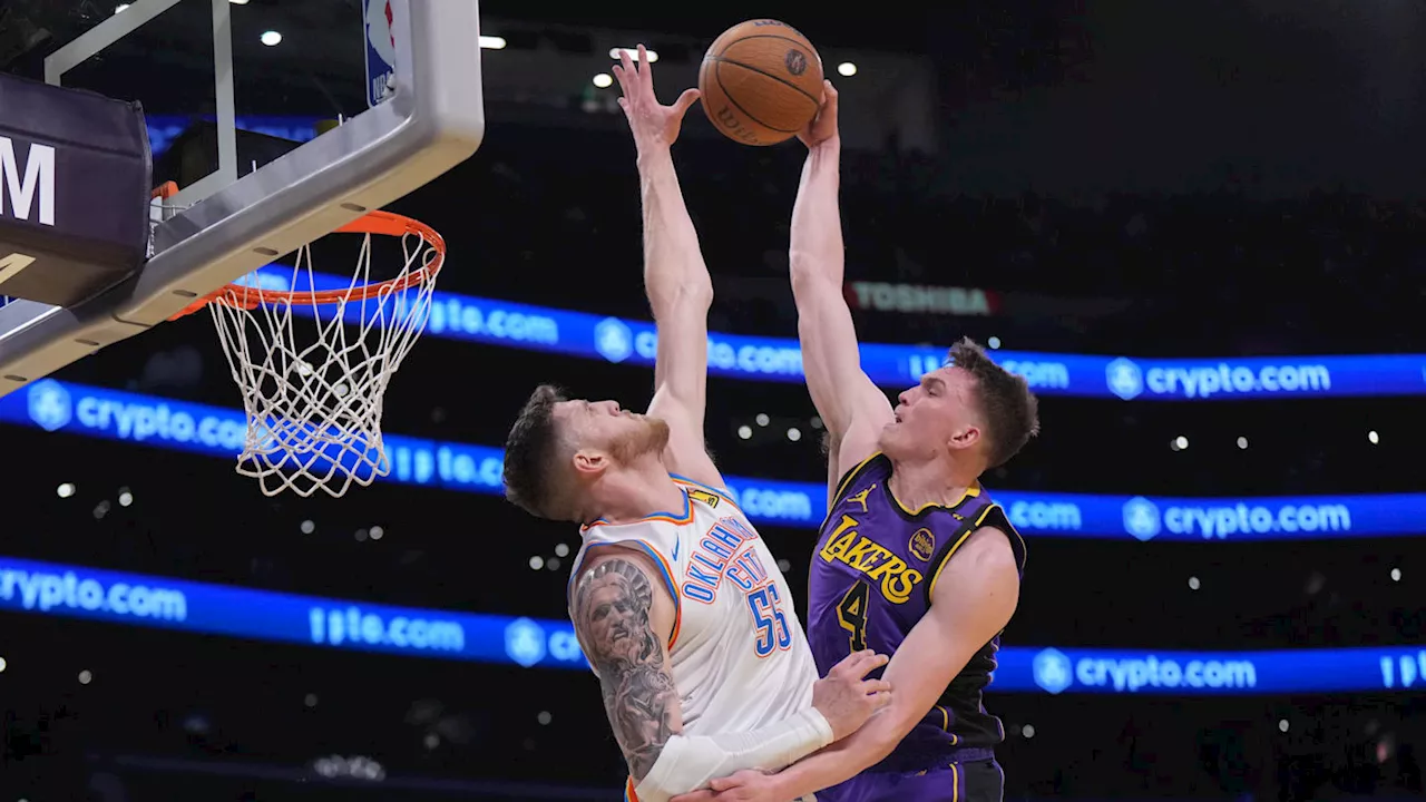 NBA Cup: OKC Thunder Win 101-93 Thriller Over Defending Cup Champion Lakers