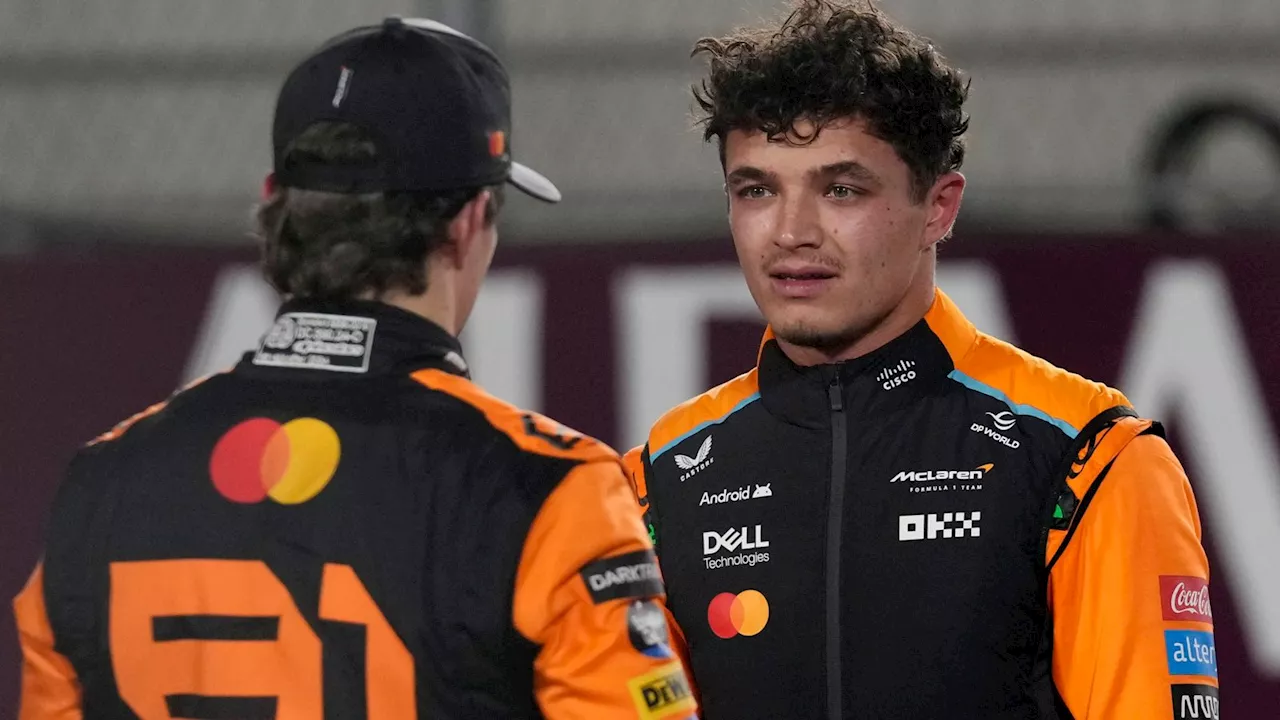 Qatar GP: Lando Norris explains decision to let Oscar Piastri win Sprint after late McLaren switch