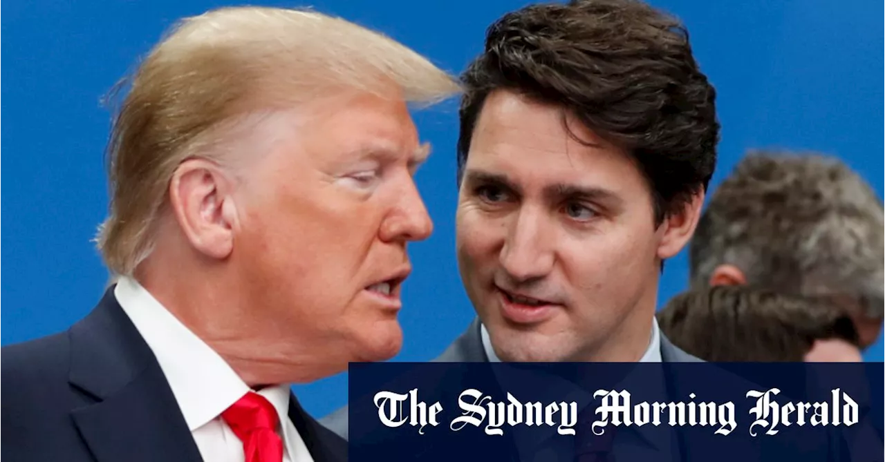 Canada’s Justin Trudeau visits Mar-a-Lago amid Donald Trump’s tariff threat