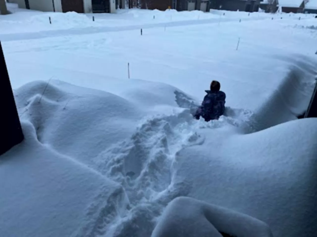 Snow, snow and more snow: Another 60 cm is expected in Sault overnight