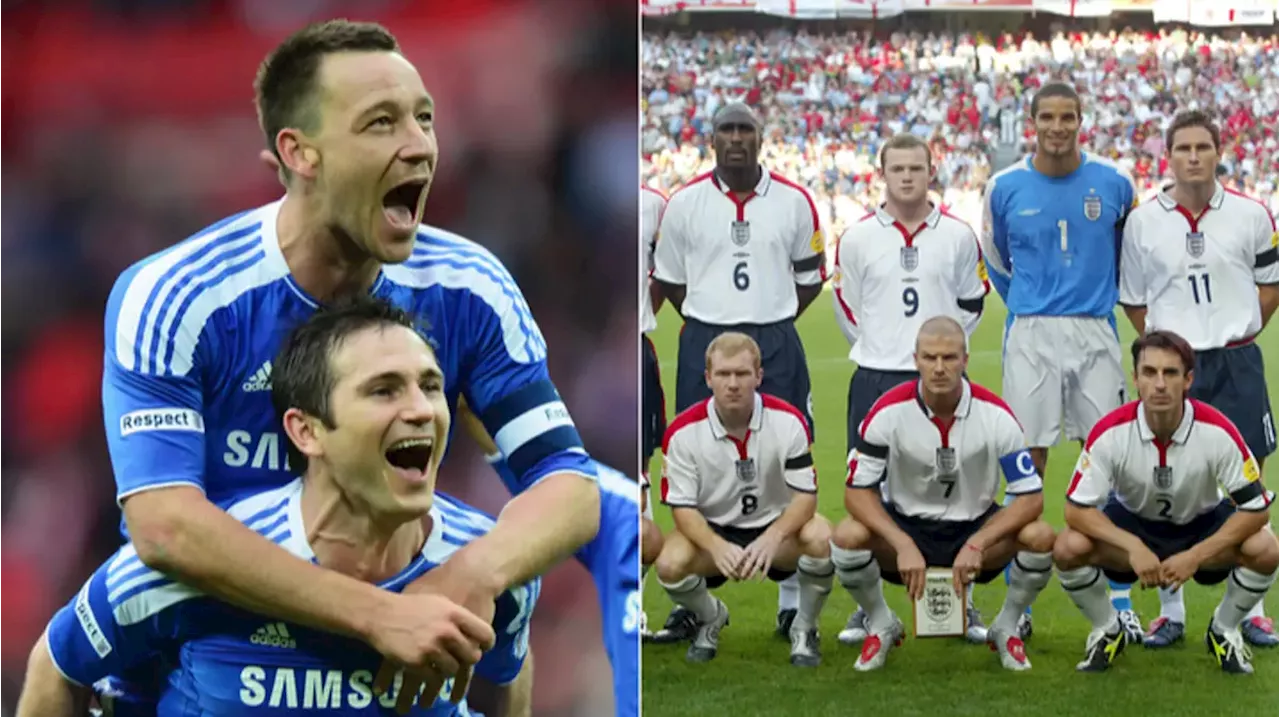 Frank Lampard snubbed Paul Scholes and Steven Gerrard when naming five best teammates of his legendary career