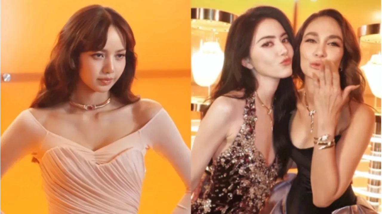 Luna Maya and Lisa BLACKPINK Attend Bvlgari Event in Bangkok