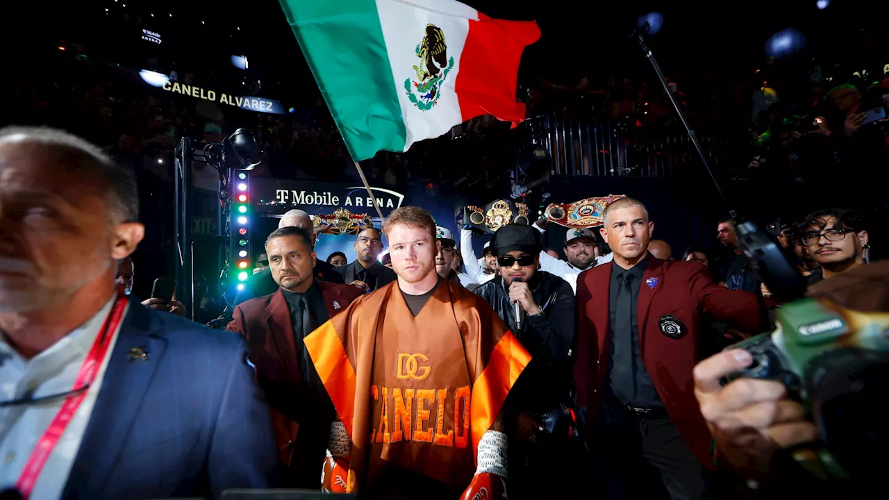 Canelo Alvarez endorses boxing movement alongside Mexico president following wild Guinness world record...