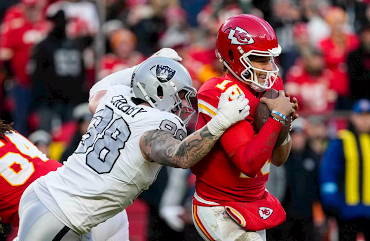 KANSAS CITY CHIEFS Secure Playoff Berth with Narrow Victory Over Las Vegas Raiders