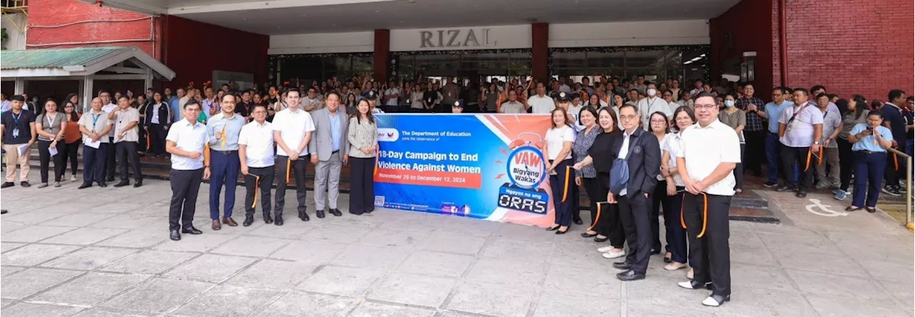 DepEd urges field offices, schools to join end VAWC campaign