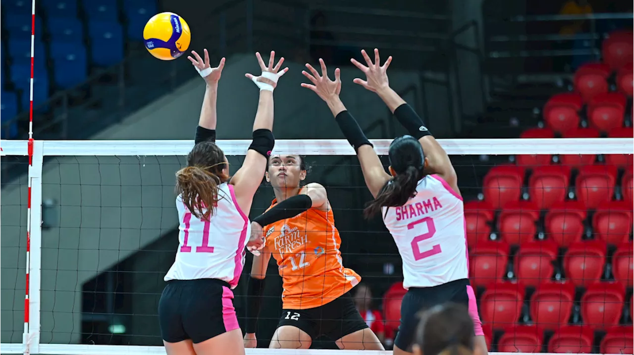 Farm Fresh Triumphs Over Akari in Premier Volleyball League Conference