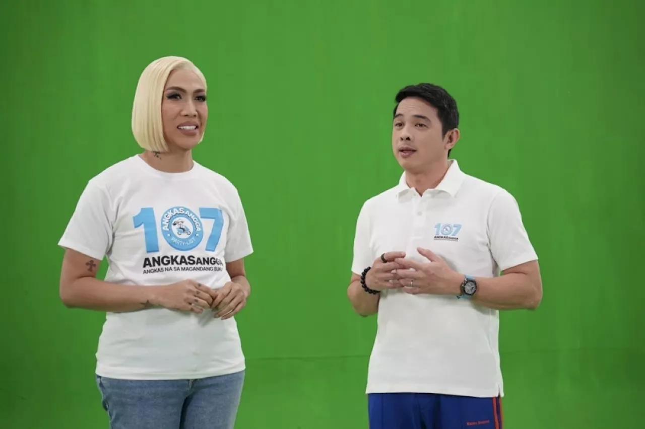 Vice Ganda joins Angakasangga for a joyful campaign shoot