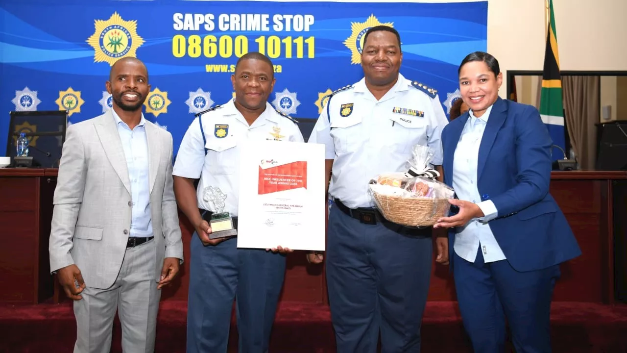 KZN Top Cop Nhlanhla Mkhwanazi Honoured with Prestigious Award