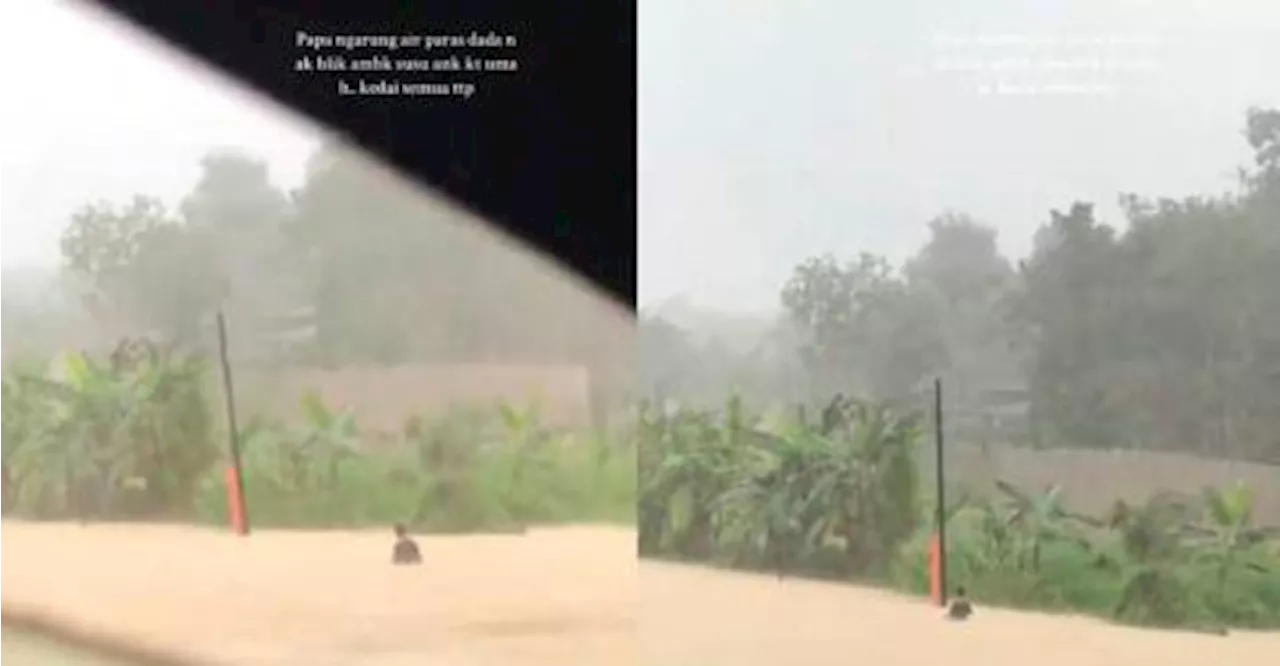 Dedicated Father Wades Through Floodwaters to Get Baby Formula