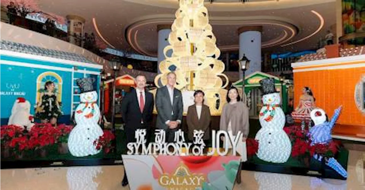 Galaxy Macau Unveils 'Symphony of Joy' Festive Celebration