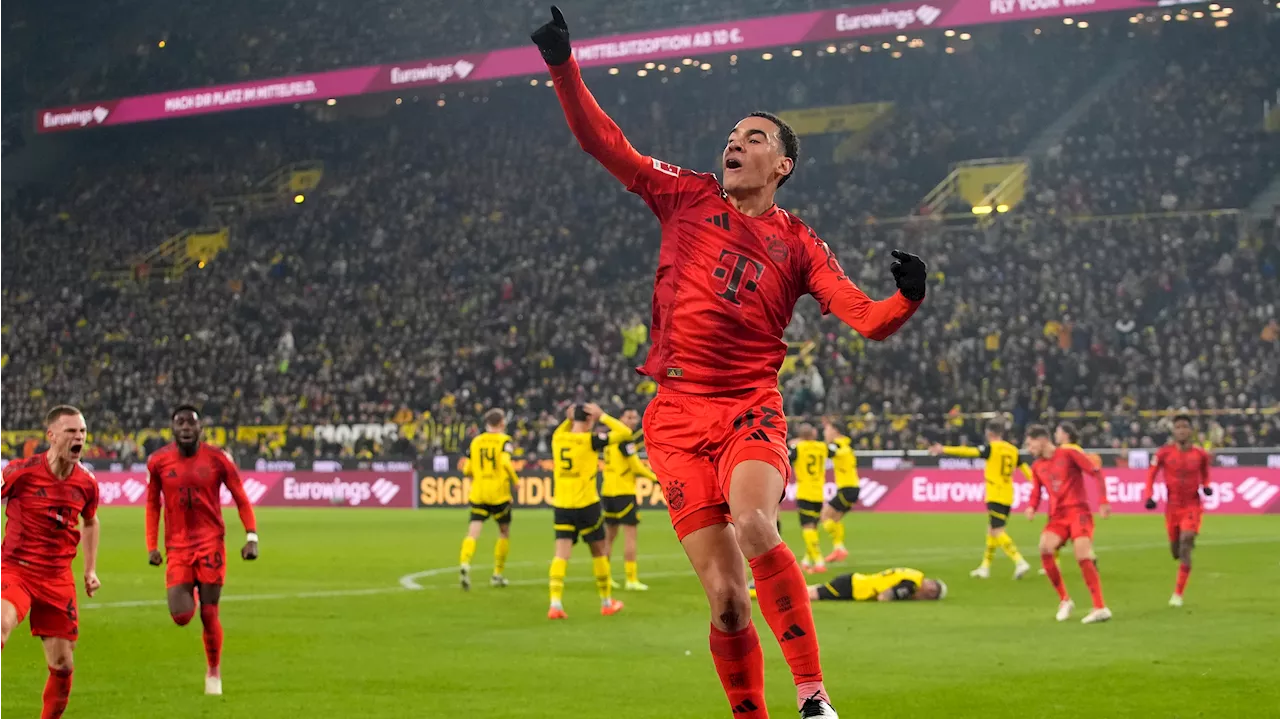 Musiala saves Bayern from suffering first loss of season with draw against Dortmund