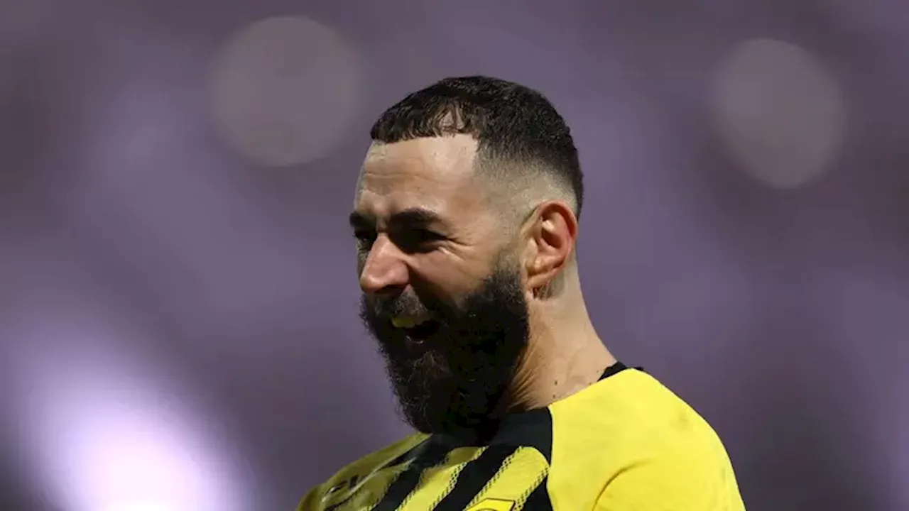 Karim Benzema Regresa con un Gol y dos Asistencias en la Victoria del Al-Ittihad por 0-4