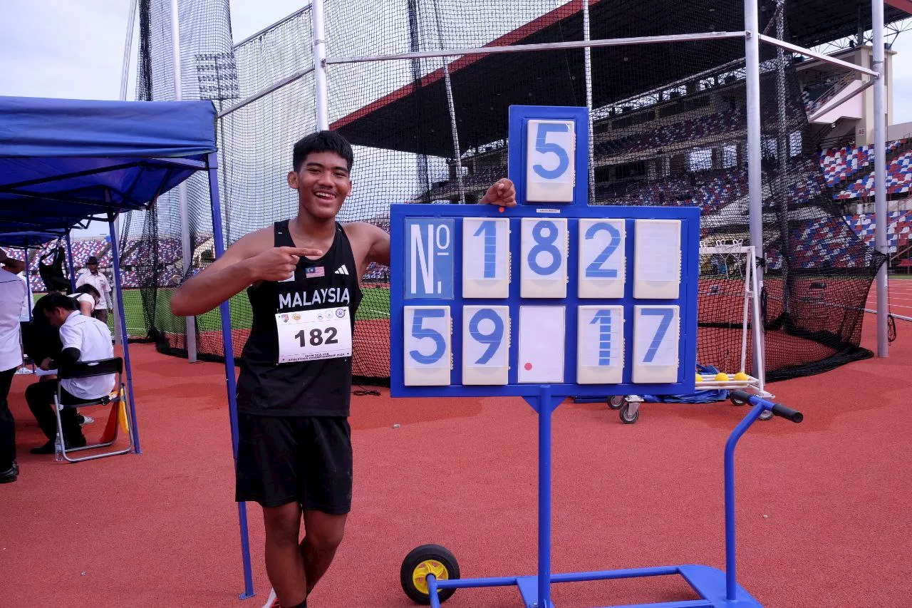 Malaysian Athletes Win Two Gold Medals on Final Day of Southeast Asian Youth Games