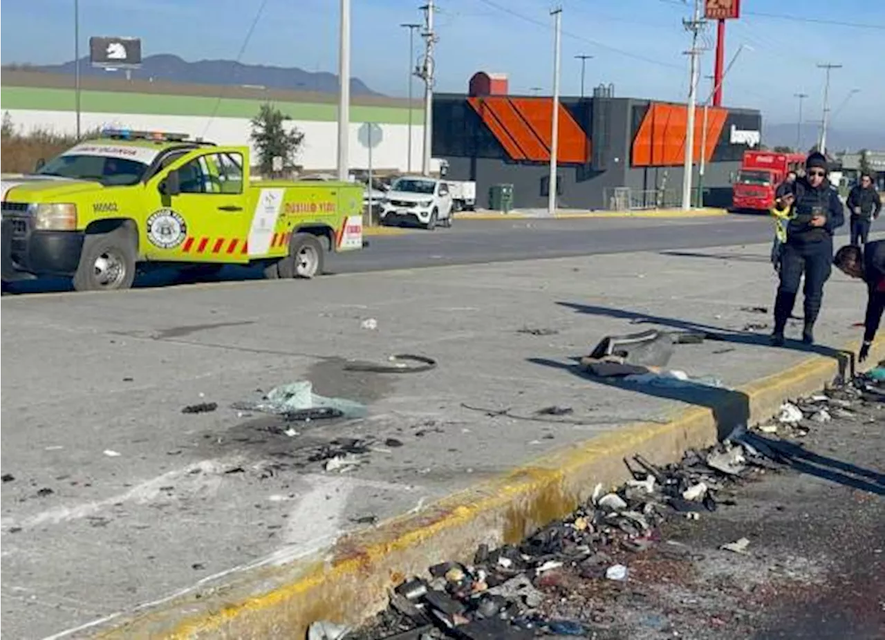 Recolección de Restos Humanos tras Accidente FATAL en Saltillo