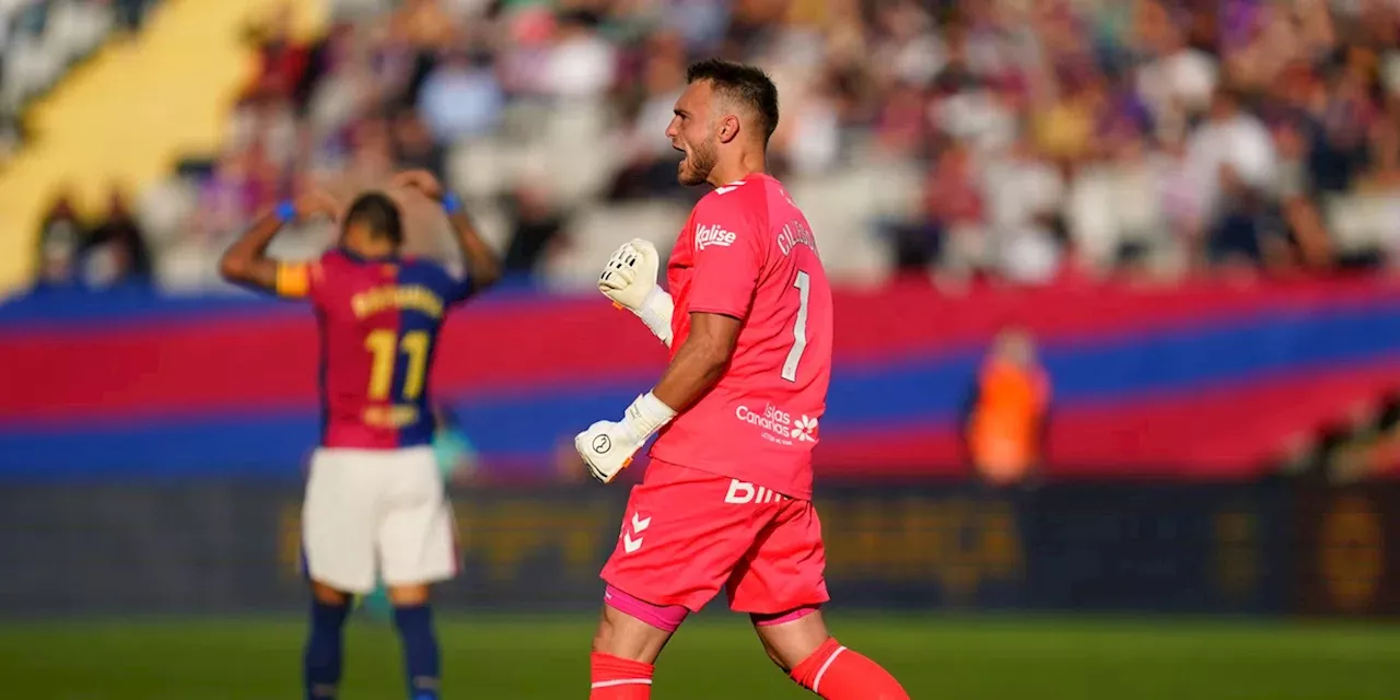 'Cillessen-show' tegen FC Barcelona: 'Hoofdrolspeler, grote held van Las Palmas'