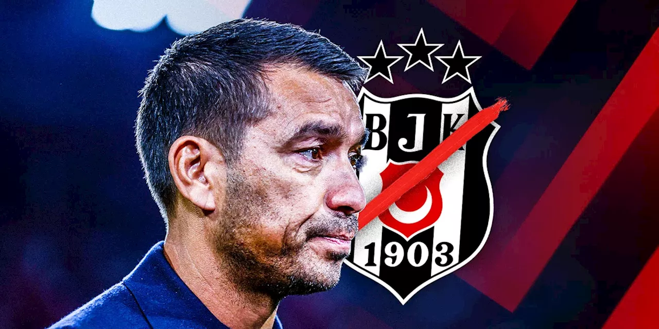 Giovanni van Bronckhorst Ontslaan van Besiktas