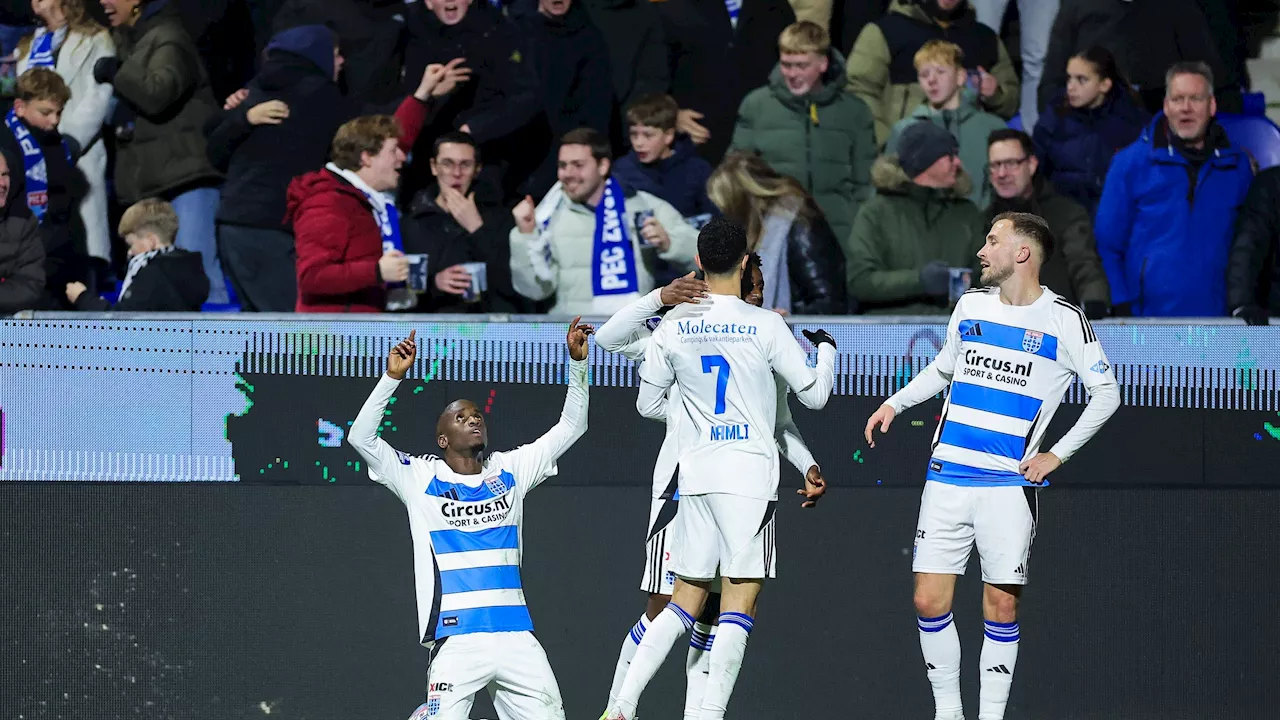 Sparta Rotterdam Downturn Continues After Loss to PEC Zwolle