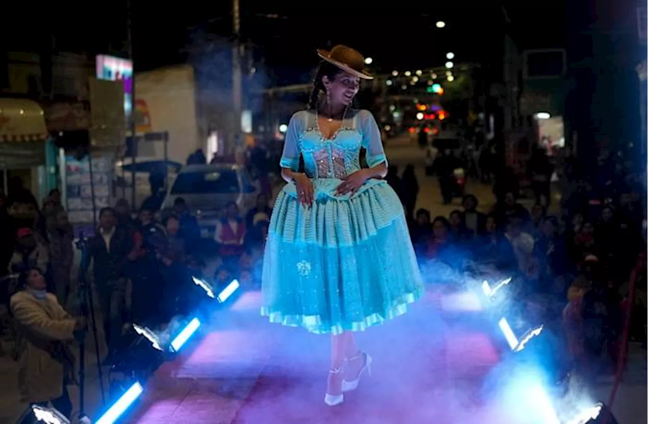 In Bolivia's scrappy highlands, proud Indigenous Cholas take the runway by storm