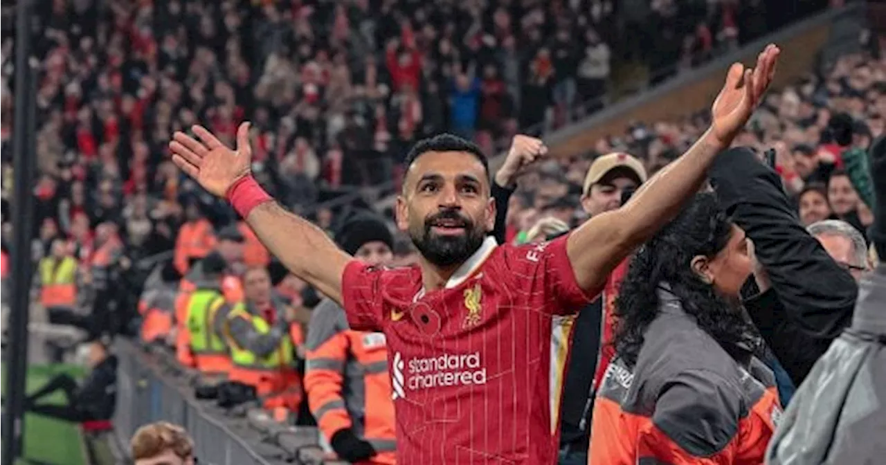 محمد صلاح يتفوق على ساكا برقم مميز في الدوري الإنجليزي