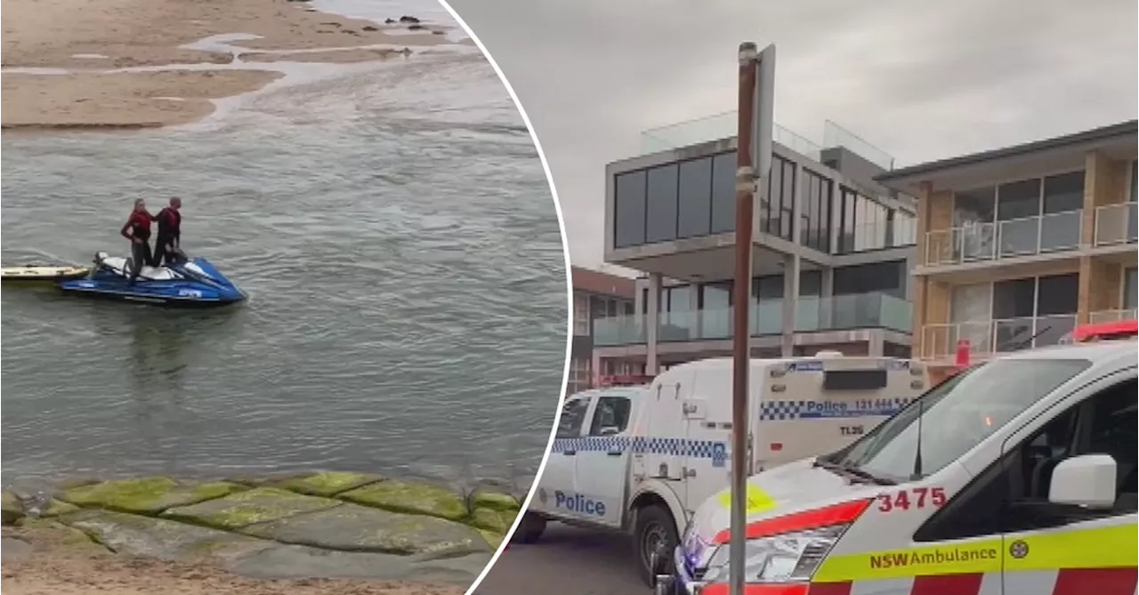 No sign of boy, 11, swept out to sea in NSW while on family fishing trip