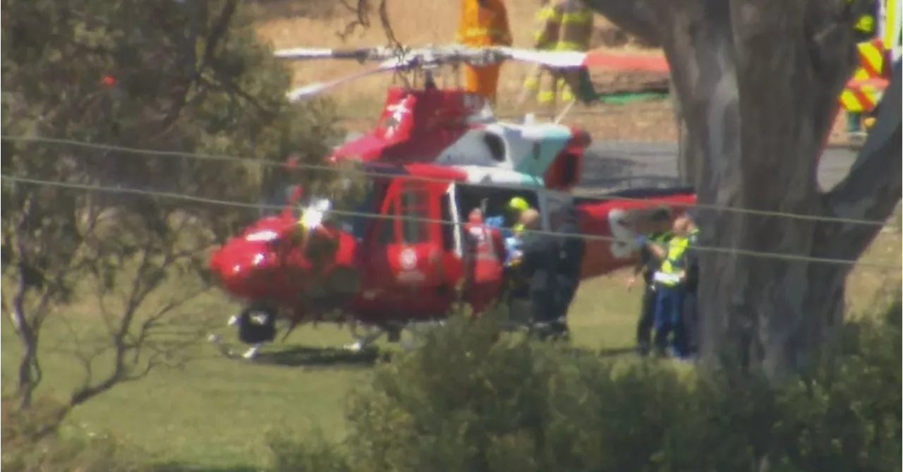 One dead, eight injured after truck collides with three cars south of Adelaide