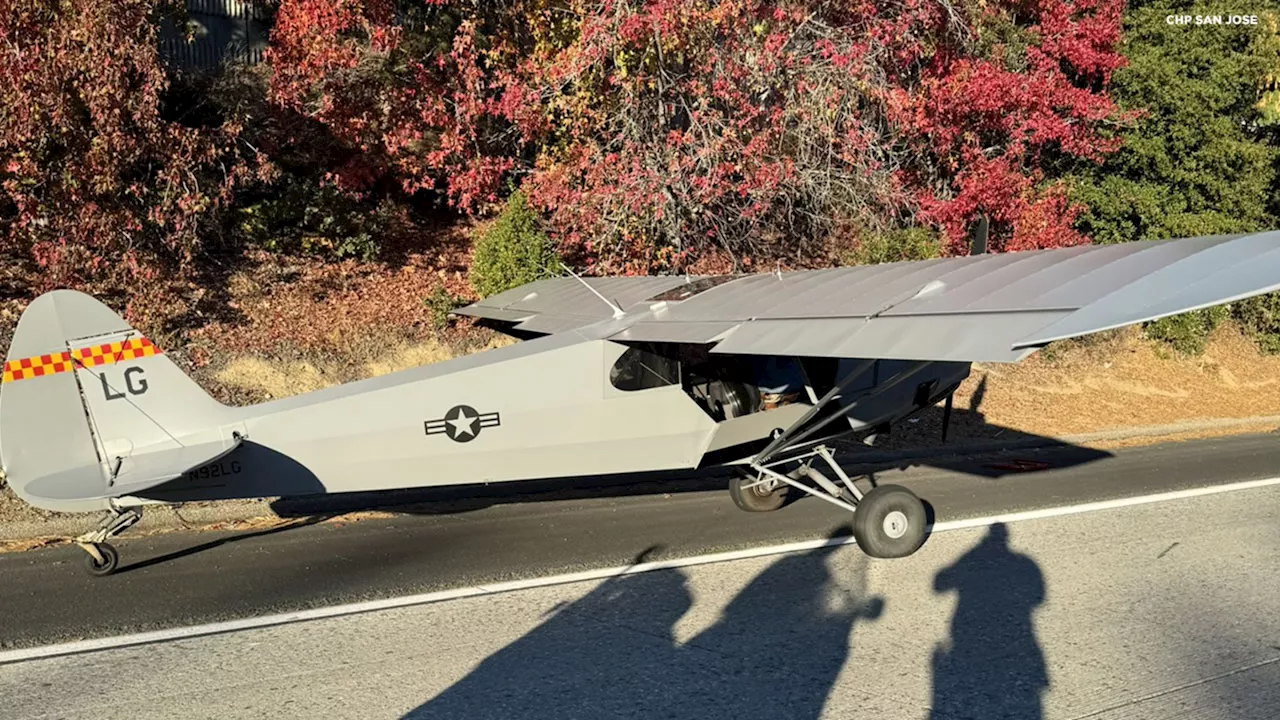 Small plane pilot details scary emergency landing on Highway 85 in South Bay