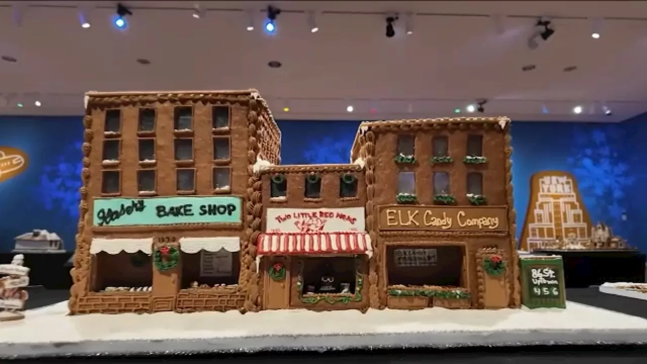 Bakers getting ready for the third annual Gingerbread NYC: The Great Borough Bake-Off