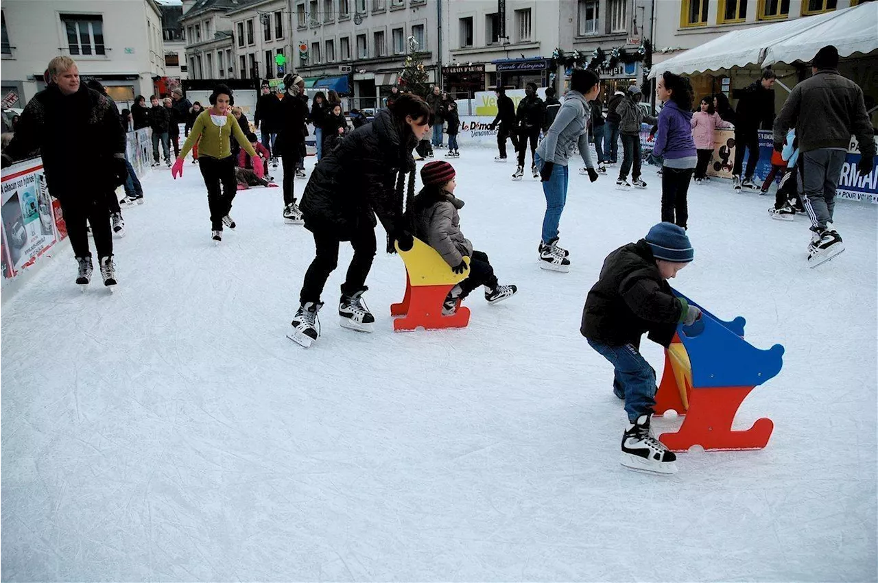 Après dix ans sans patinoire de Noël, elle est de retour allées de Tourny à Bordeaux