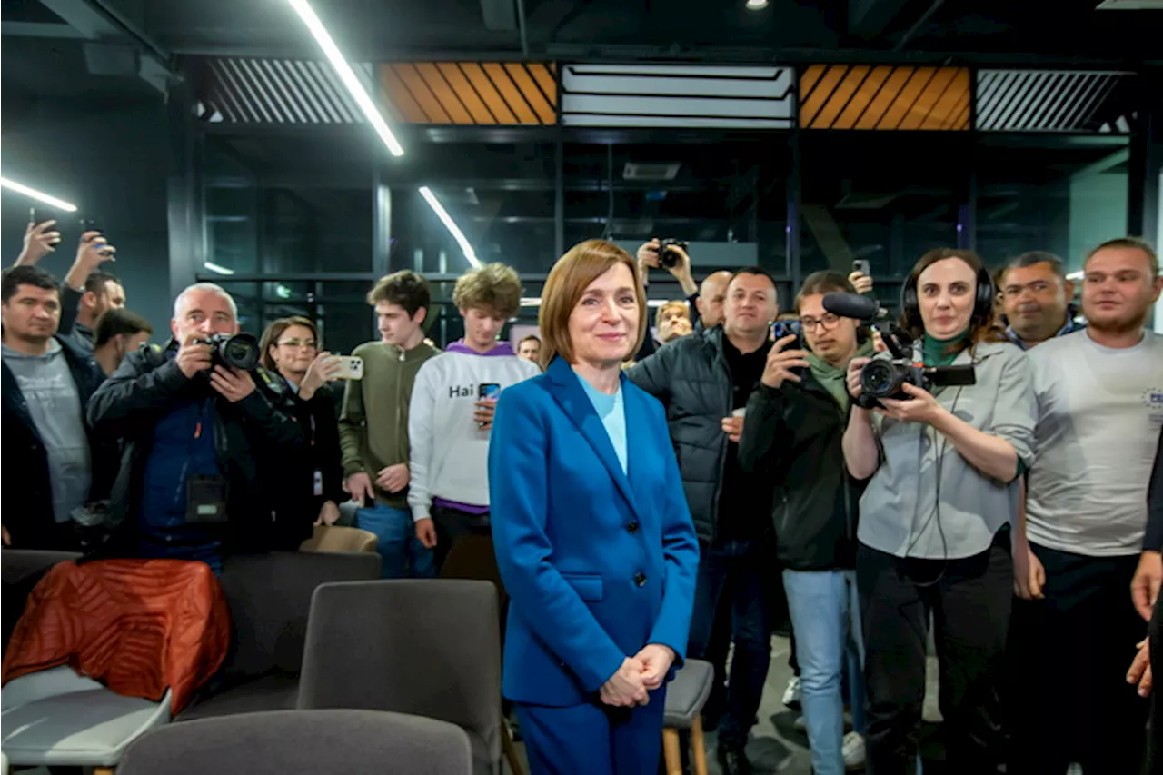 La Moldavia sceglie l'Europa, riconfermata Maia Sandu