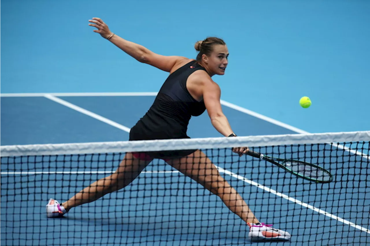 Wta finals: in campo Sabalenka-Paolini 1-0 (6-3, 0-1) DIRETTA