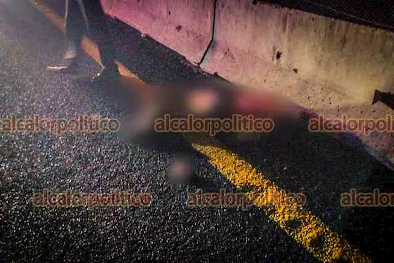 Muere en hospital joven mujer atropellada en la autopista, en Veracruz Puerto