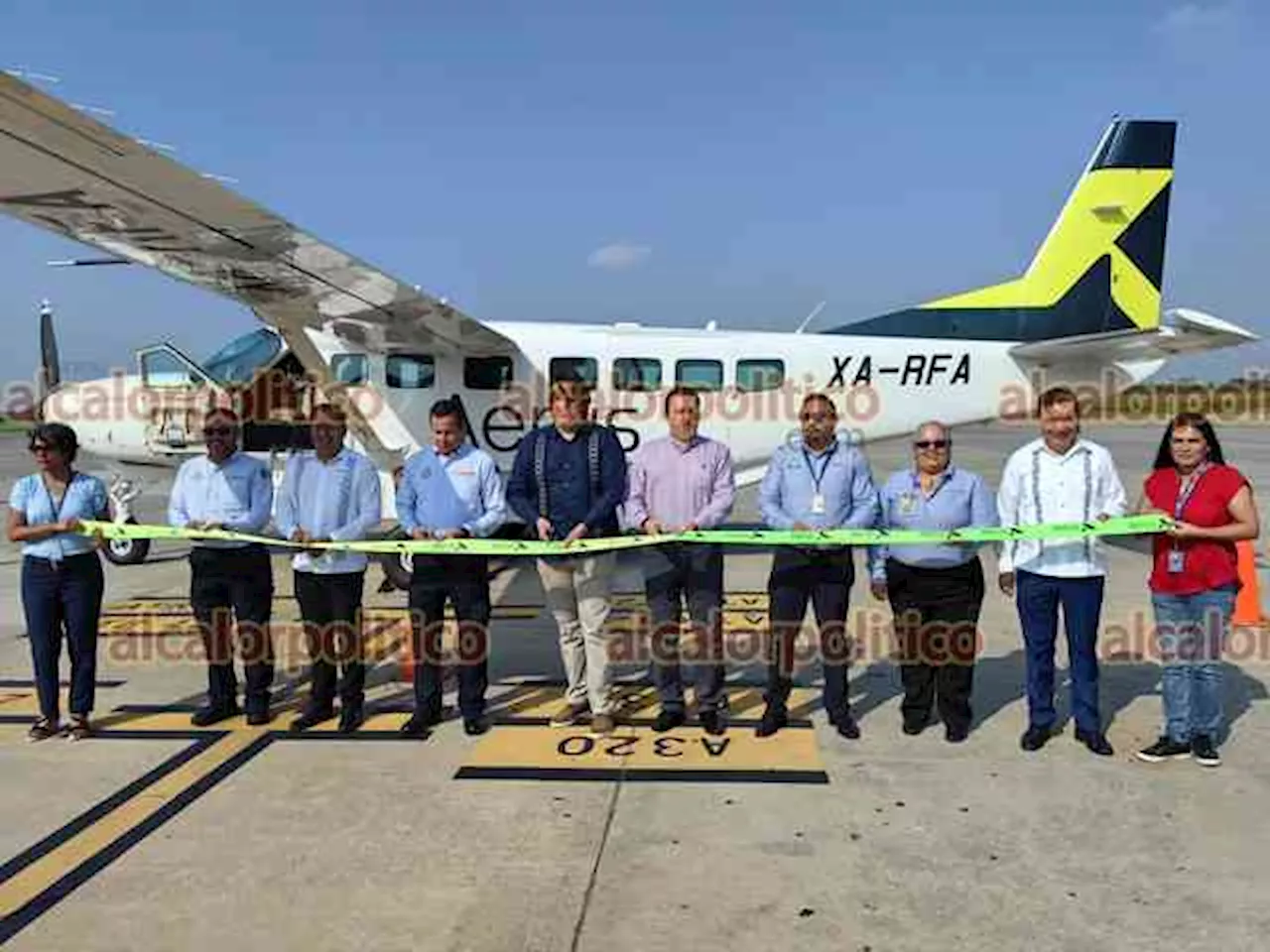 Vuelos Minatitlán-Veracruz Puerto serán en avión de sólo 12 pasajeros