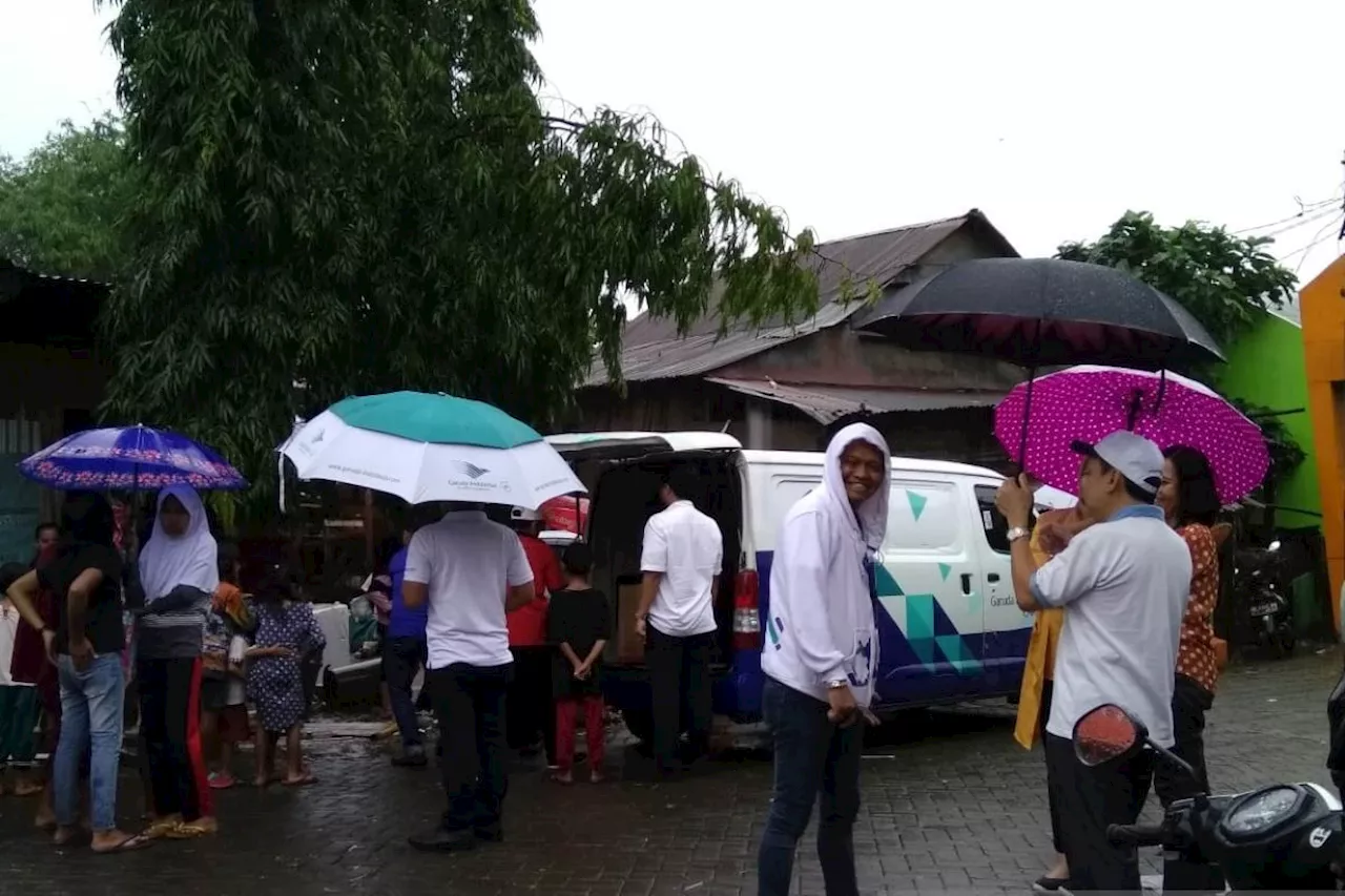 BMKG prakirakan cuaca sebagian besar wilayah hujan ringan pada Senin