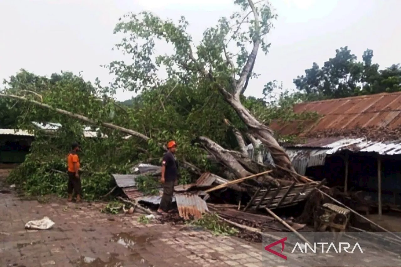 BPBD sebut rumah atap ringan rentan rusak akibat angin puting beliung