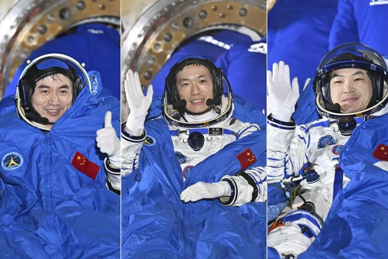 Misi stasiun luar angkasa tuntas, kru Shenzhou-18 kini tiba di Beijing