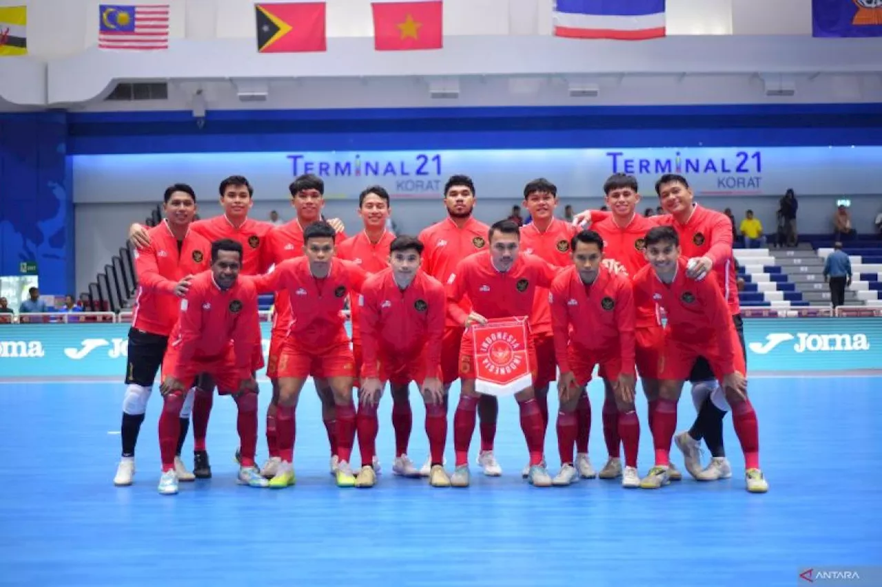 Timnas futsal Indonesia bantai Kamboja 9-0 di Piala AFF