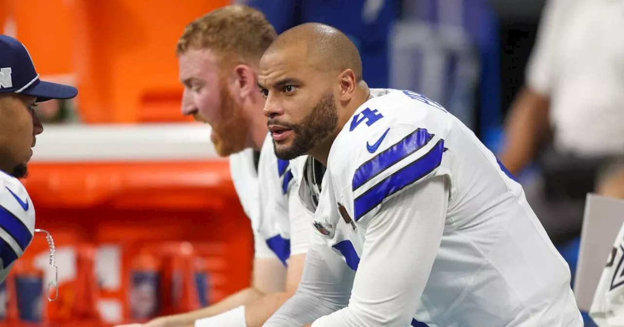 ATENCIÓN: Dak Prescott sale lesionado y hay nuevo QB en Dallas