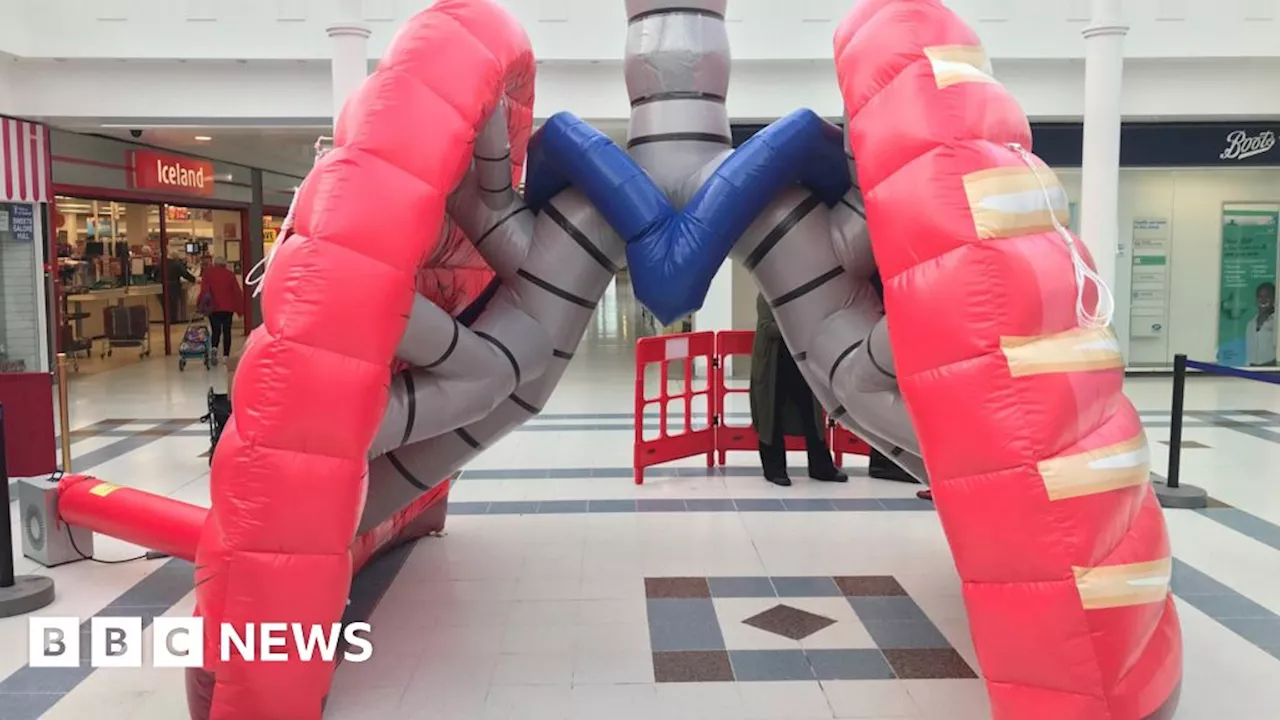 Inflatable lung to tour Humber and North Yorkshire in cancer drive