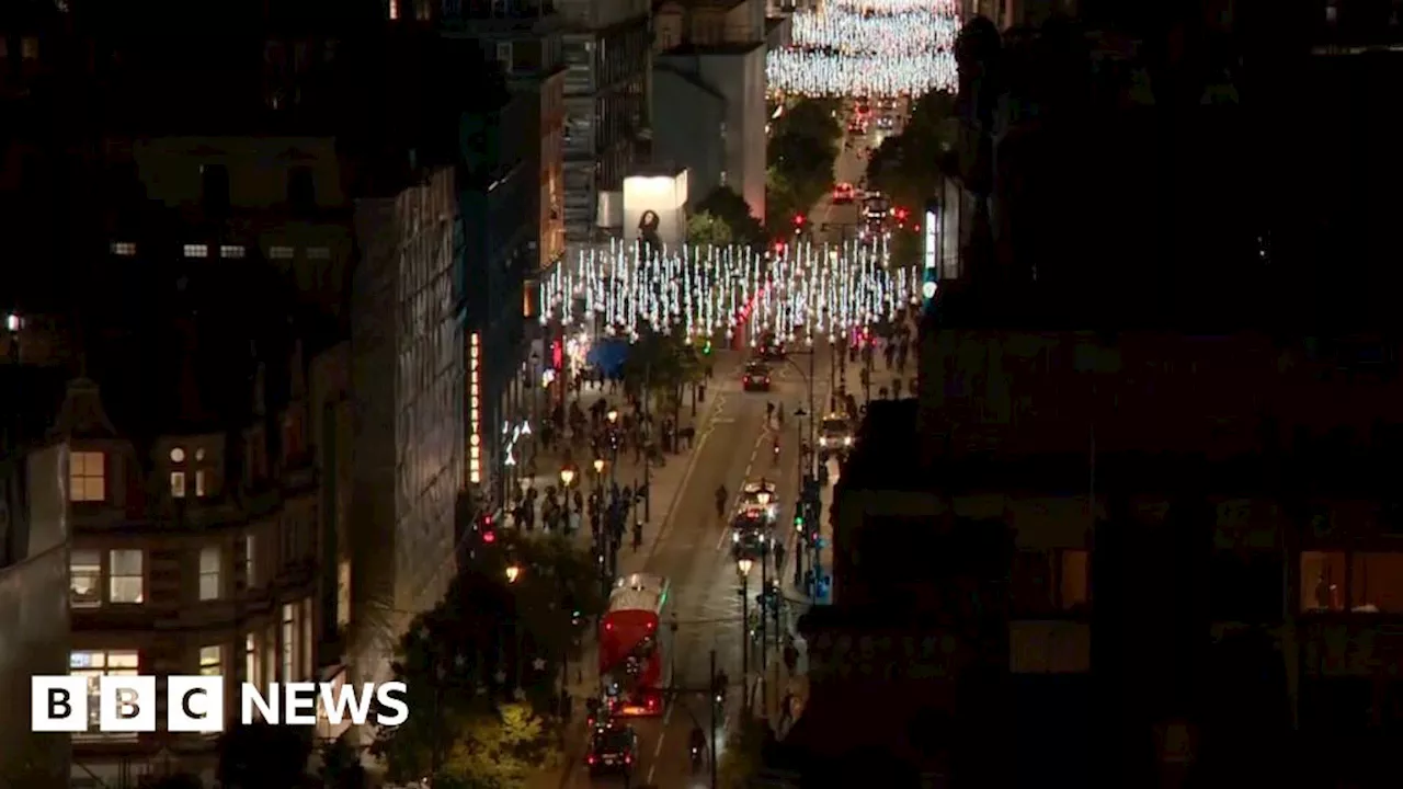 Oxford Street: 2024 Christmas lights switched on