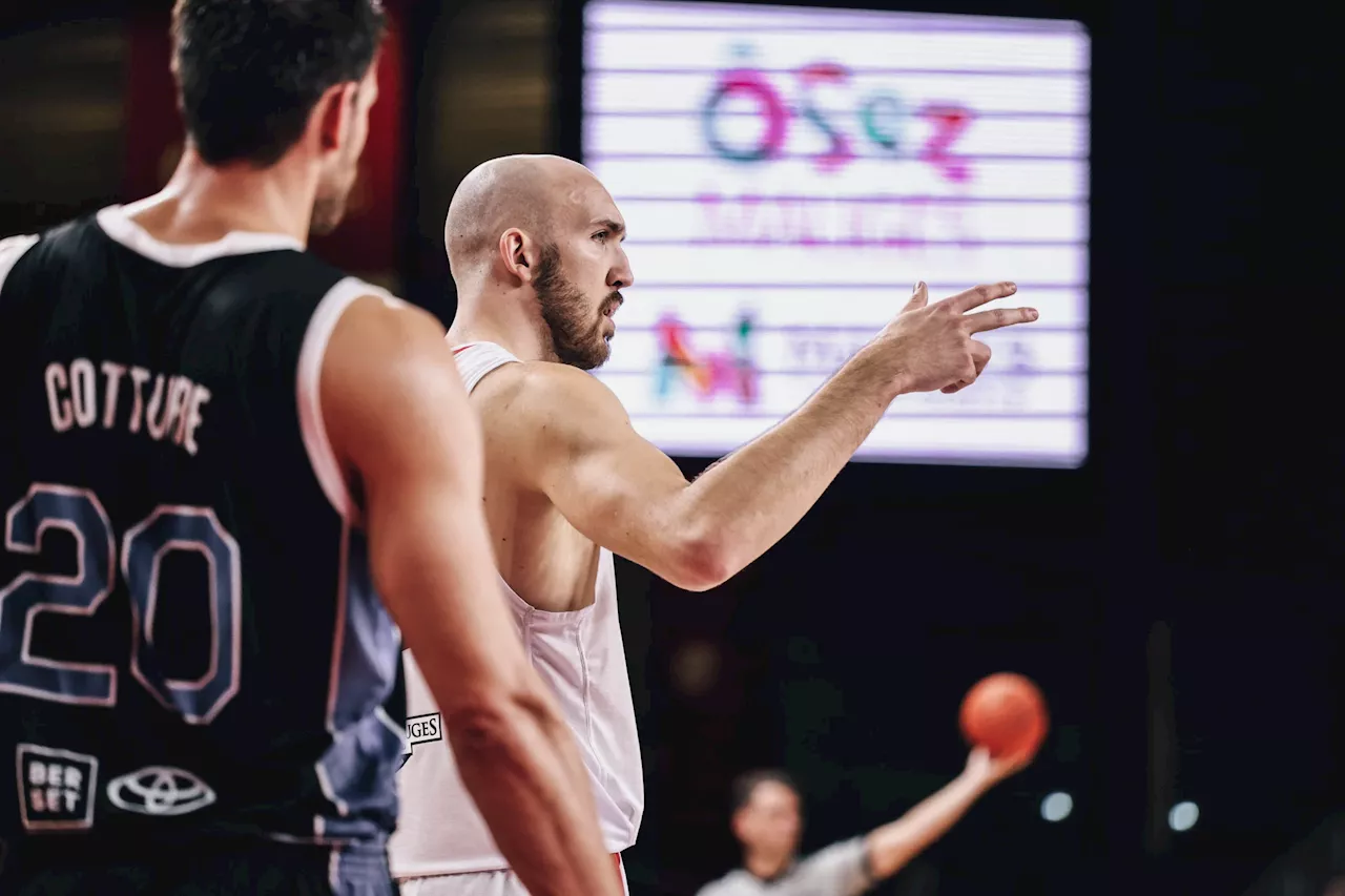 Bastien Vautier nommé MVP du mois d’octobre 2024 en FIBA Europe Cup