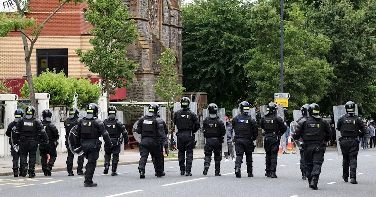 Anti-immigration protester who who waved tricolour at illegal parade jailed