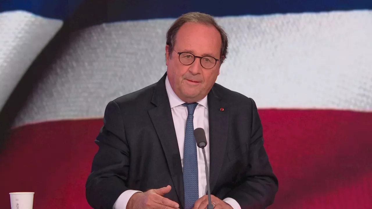 'Ca ne se proclame pas': François Hollande tempère sur une éventuelle candidature en 2027