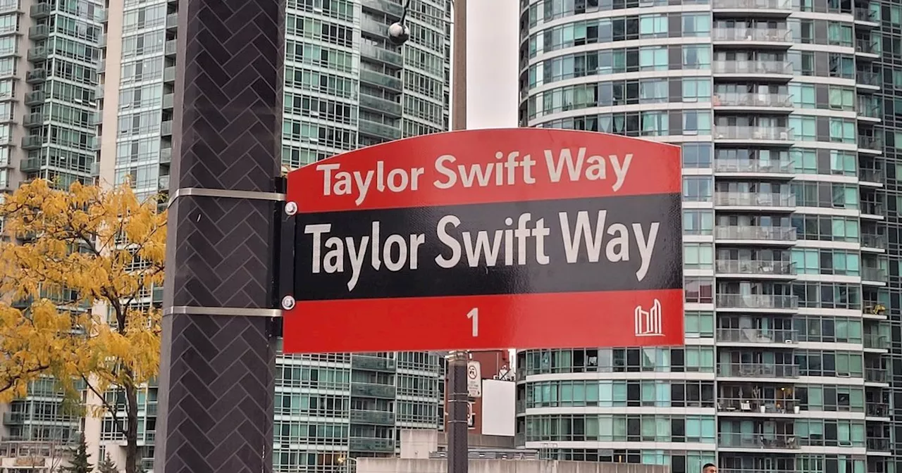 People are angry that Toronto has renamed a bunch of streets 'Taylor Swift Way'