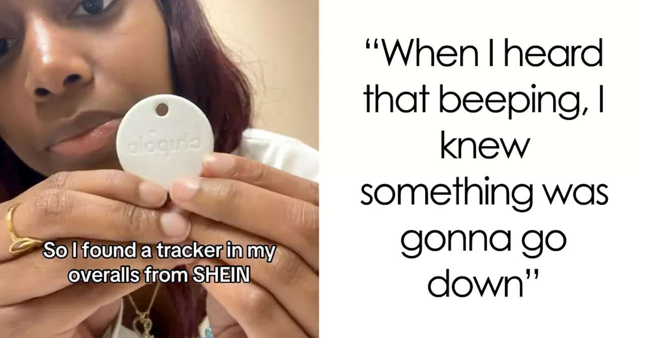 'Go To The FBI': Woman Horrified After Finding Tracker Sewn Inside Clothes She Ordered Online