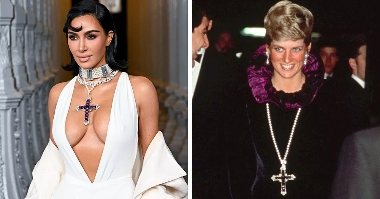 'Vulgar': Kim Kardashian Slammed For Wearing Princess Diana’s Cross Pendant In “Sleazy” Look