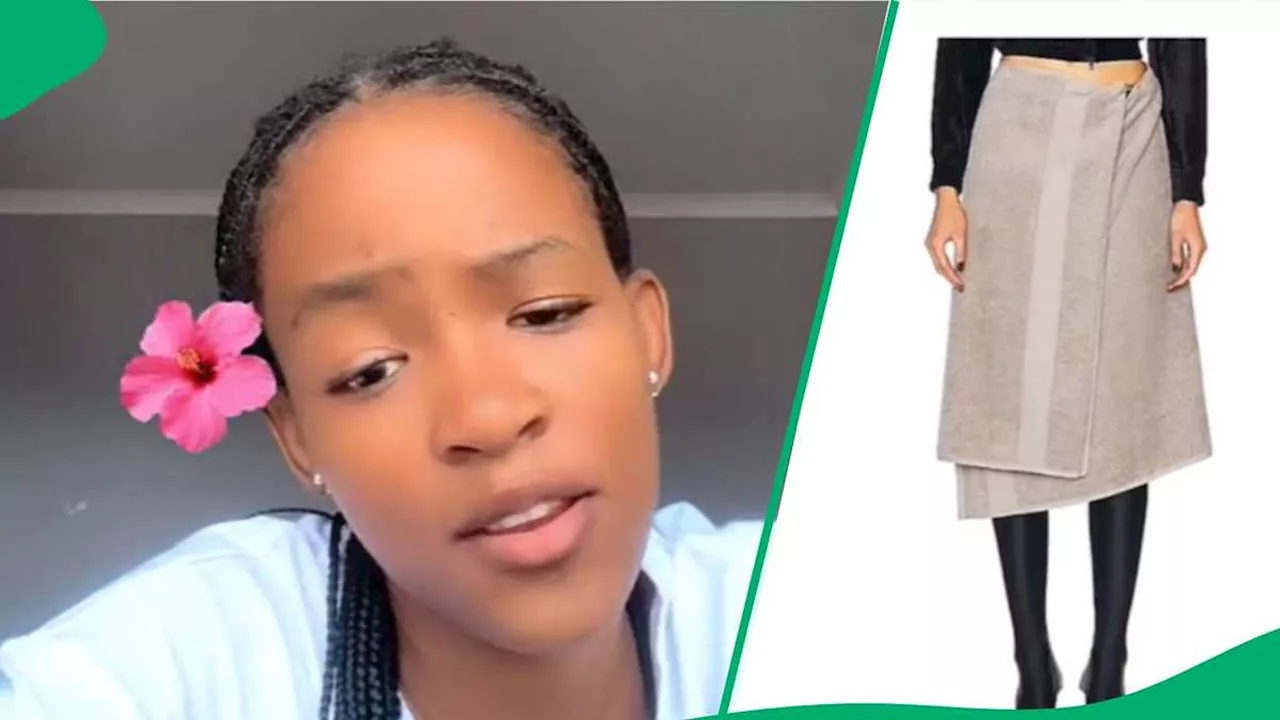 “It’s Giving Doja Cat Vibes”: Woman Shows Own Balenciaga R7K Towel Skirt Version Entertaining SA